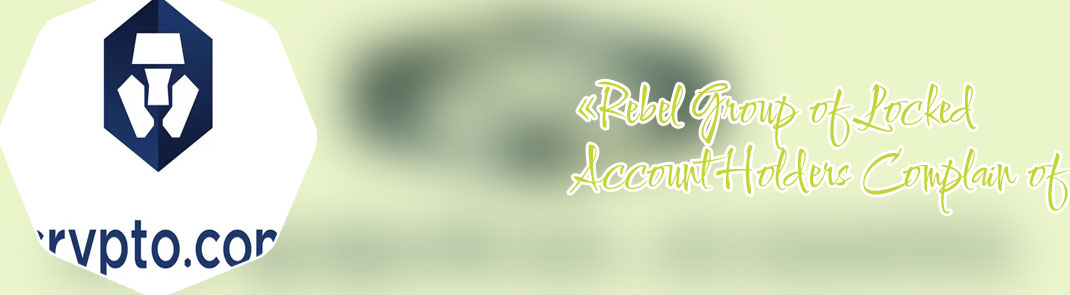 Cryptocom account locked