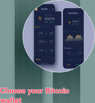 Cryptocurrency wallet app